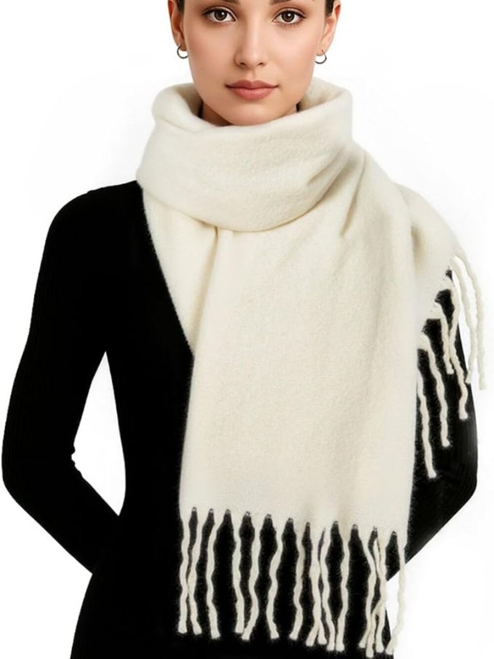 Scarf for Women Chunky Winter Scarf Cold Weather Thick Warm Ladies Scarves